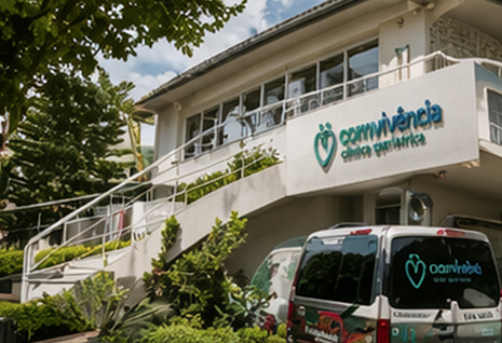 Fachada da Clínica ComVivência